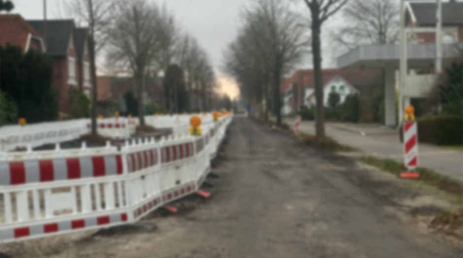 Erweiterung der Vollsperrung